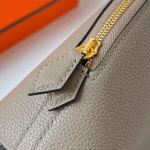 Hermes Bolide 1923 Mini Handmade Bag In Gris Asphalt Evercolor Calfskin - Image 3