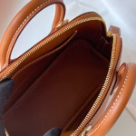 Hermes Bolide 1923 Mini Handmade Bag In Gold Evercolor Calfskin - Image 3