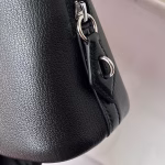 Hermes Bolide 1923 25 Handmade Bag In Black Chevre Mysore Leather - Image 3