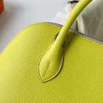 Hermes Bolide 1923 25 Handmade Bag In Lime Epsom Calfskin - Image 4