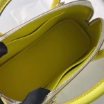 Hermes Bolide 1923 25 Handmade Bag In Lime Epsom Calfskin - Image 7