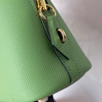 Hermes Bolide 1923 25 Handmade Bag In Vert Criquet Epsom Calfskin - Image 2