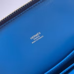 Hermes Bolide 1923 25 Handmade Bag In Blue Saphir Evercolor Calfskin - Image 3