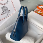 Hermes Bolide 1923 25 Handmade Bag In Deep Blue Evercolor Calfskin - Image 2