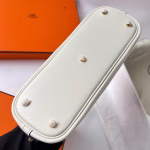 Hermes Bolide 1923 25 Handmade Bag In Nata Evercolor Calfskin - Image 4