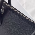 Hermes Bolide 1923 25 Handmade Bag In Black Evercolor Calfskin - Image 4