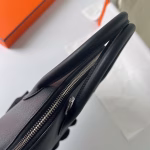 Hermes Bolide 1923 25 Handmade Bag In Black Evercolor Calfskin - Image 6