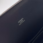 Hermes Bolide 1923 25 Handmade Bag In Black Evercolor Calfskin - Image 8