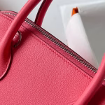 Hermes Bolide 1923 25 Handmade Bag In Rose Lipstick Evercolor Calfskin - Image 3