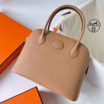 Hermes Bolide 1923 27 Handmade Bag In Chai Epsom Calfskin - Image 7