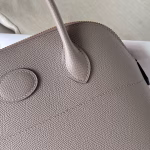 Hermes Bolide 1923 27 Handmade Bag In Gris Asphalt Epsom Calfskin - Image 5
