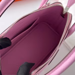 Hermes Bolide 1923 27 Handmade Bag In Mauve Sylvestre Epsom Calfskin - Image 6