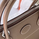 Hermes Bolide 1923 27 Handmade Bag In Taupe Epsom Calfskin - Image 3