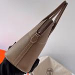 Hermes Bolide 1923 27 Handmade Bag In Taupe Epsom Calfskin - Image 7