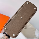 Hermes Bolide 1923 27 Handmade Bag In Taupe Epsom Calfskin - Image 2