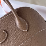 Hermes Bolide 1923 27 Handmade Bag In Taupe Epsom Calfskin - Image 5
