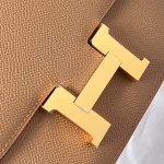 Hermes Constance 18 Handmade Bag In Chai Epsom Calfskin - Image 7