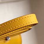 Hermes Constance 18 Handmade Bag In Jaune Ambre Epsom Calfskin - Image 9