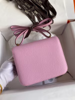 Hermes Constance 18 Handmade Bag In Mauve Sylvestre Epsom Calfskin - Image 6