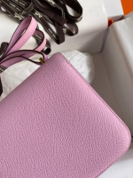 Hermes Constance 18 Handmade Bag In Mauve Sylvestre Epsom Calfskin - Image 9