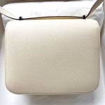 Hermes Constance 18 Handmade Bag In Nata Epsom Calfskin - Image 5