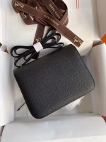 Hermes Constance 18 Handmade Bag In Black Epsom Calfskin - Image 6