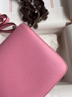 Hermes Constance 18 Handmade Bag In Pink Epsom Calfskin - Image 2