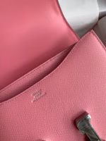 Hermes Constance 18 Handmade Bag In Rose Confetti Epsom Calfskin - Image 3