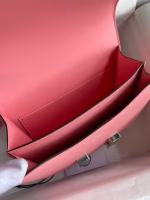 Hermes Constance 18 Handmade Bag In Rose Confetti Epsom Calfskin - Image 4