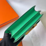 Hermes Constance 18 Handmade Bag In Vert Comics Epsom Calfskin - Image 8