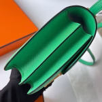 Hermes Constance 18 Handmade Bag In Vert Comics Epsom Calfskin - Image 2