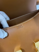 Hermes Constance 24 Handmade Bag In Gold Barenia Calfskin - Image 5