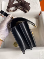 Hermes Constance 24 Handmade Bag In Black Box Calfskin - Image 7