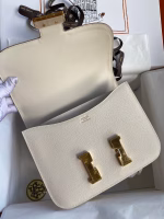 Hermes Constance 24 Handmade Bag In Craie Epsom Calfskin - Image 2