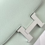 Hermes Constance 24 Handmade Bag In Vert Fizz Epsom Calfskin - Image 8