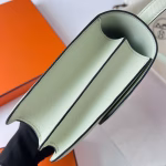 Hermes Constance 24 Handmade Bag In Vert Fizz Epsom Calfskin - Image 9