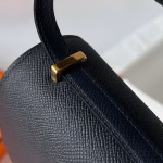Hermes Constance Elan Handmade Bag In Black Epsom Calfskin - Image 4