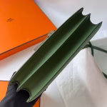 Hermes Constance Elan Handmade Bag In Canopee Evercolor Calfskin - Image 7