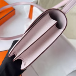Hermes Constance 1-18 Mirror Bag In Mauve Pale Chevre Mysore Leather - Image 7