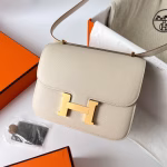 Hermes Constance 1-18 Mirror Bag In Nata Epsom Calfskin - Image 6