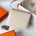 Hermes Constance 1-18 Mirror Bag In Nata Epsom Calfskin - Image 7