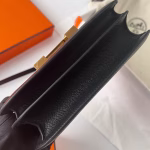 Hermes Constance 1-18 Mirror Bag In Black Epsom Calfskin - Image 3