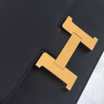 Hermes Constance 1-24 Mirror Bag In Black Epsom Calfskin - Image 3