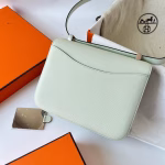 Hermes Constance 1-24 Mirror Bag In Vert Fizz Epsom Calfskin - Image 4