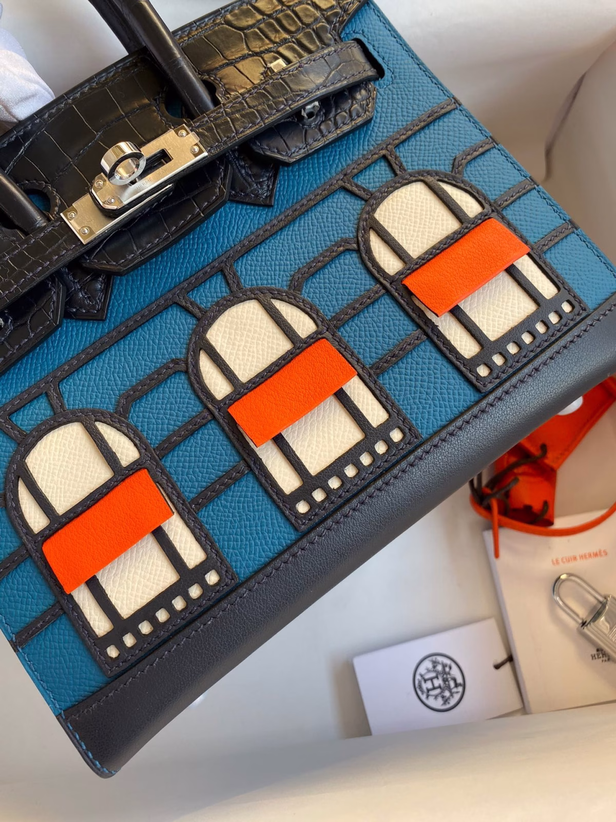 Hermes Night Sac Faubourg Birkin 20 Sellier Limited Edition Bag - Image 3