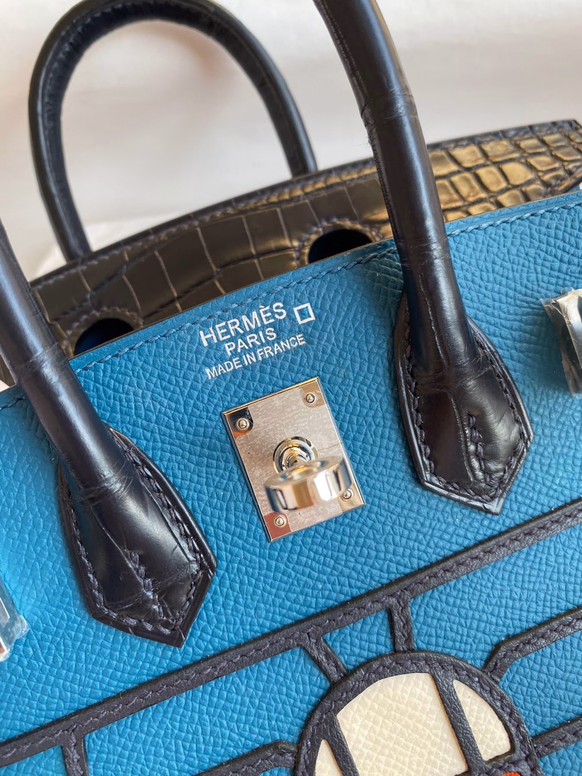 Hermes Night Sac Faubourg Birkin 20 Sellier Limited Edition Bag - Image 5