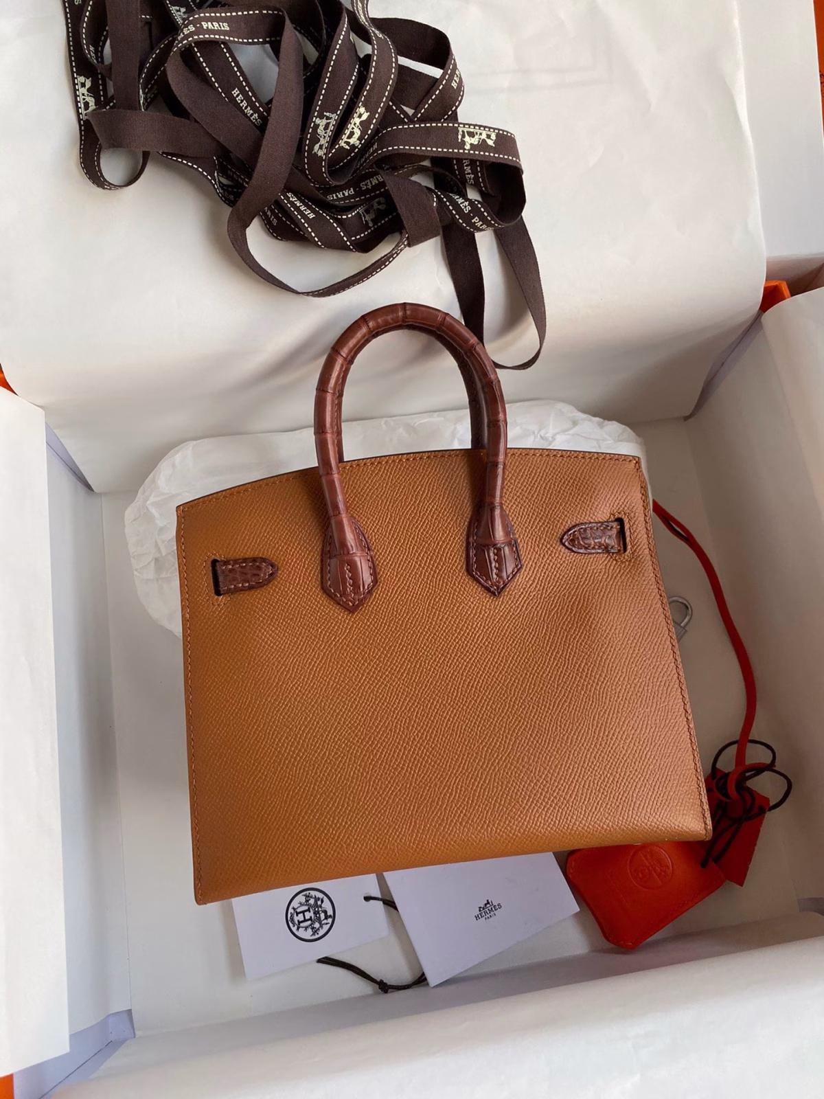 Hermes Day Sac Faubourg Birkin 20 Sellier Limited Edition Bag - Image 8