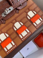 Hermes Day Sac Faubourg Birkin 20 Sellier Limited Edition Bag - Image 7