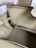 Hermes Birkin 25 Retourne Handmade Bag In Ombre Lizard Leather - Image 5