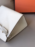 Hermes Birkin 25 Sellier Handmade Bag In Craie Epsom Calfskin - Image 9